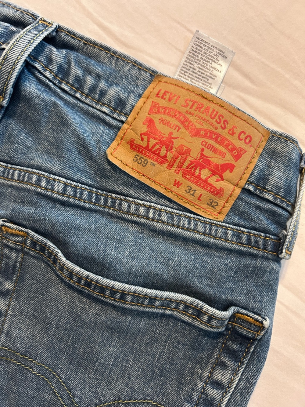 Levi's Relaxed Men Jeans - Light Blue Denim